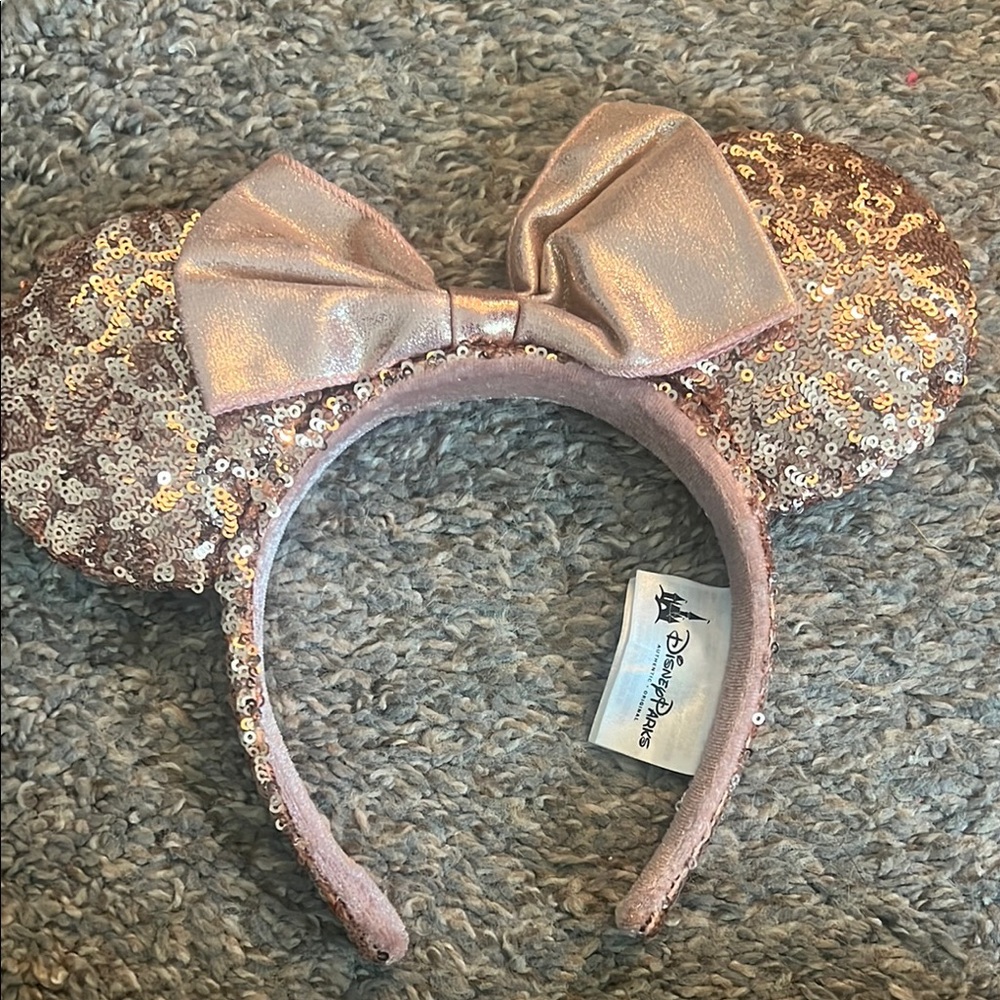 Disney Sequin Minnie Mouse Ears Headband